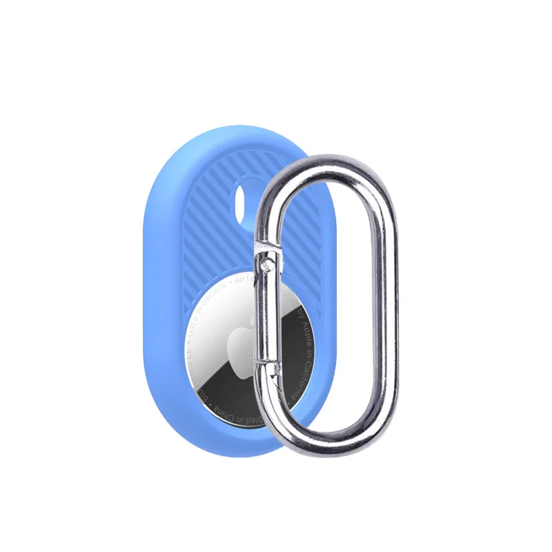 Étui de protection en silicone pour Apple Airtags, housse pour Air Tags, localisateur Tracker, dispositif anti-perte, porte-clés, manchon de protection, 500 pièces