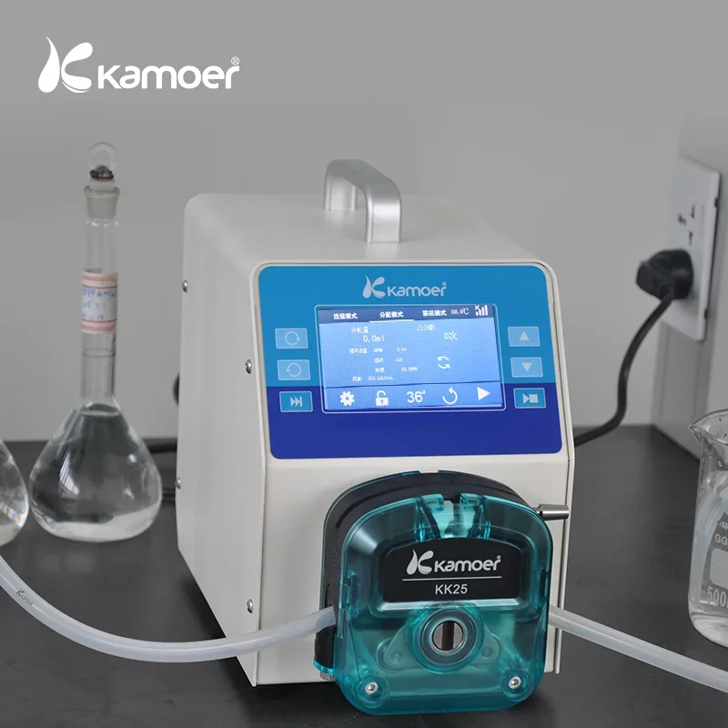 Kamoer AIP 6l/min 220V Multiple Control Mode Intelligent Peristaltic Pump liquid filling machine dosing pump ethylene glycol