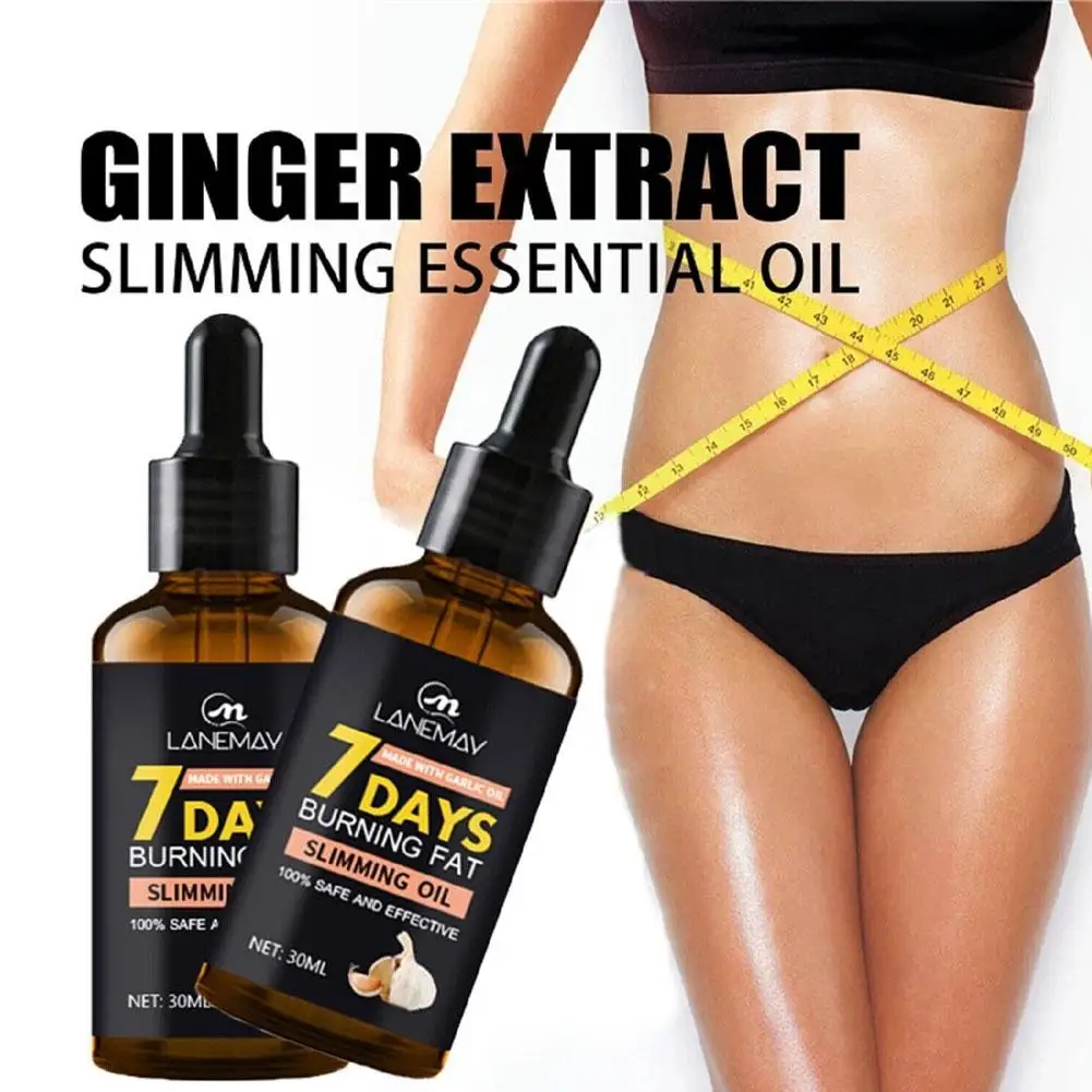 30ml  7 DAYS Weight Loss Products Slimming Massage Essential Oil Thin Leg Waist Fat Burner Burning Anti Weight Loss