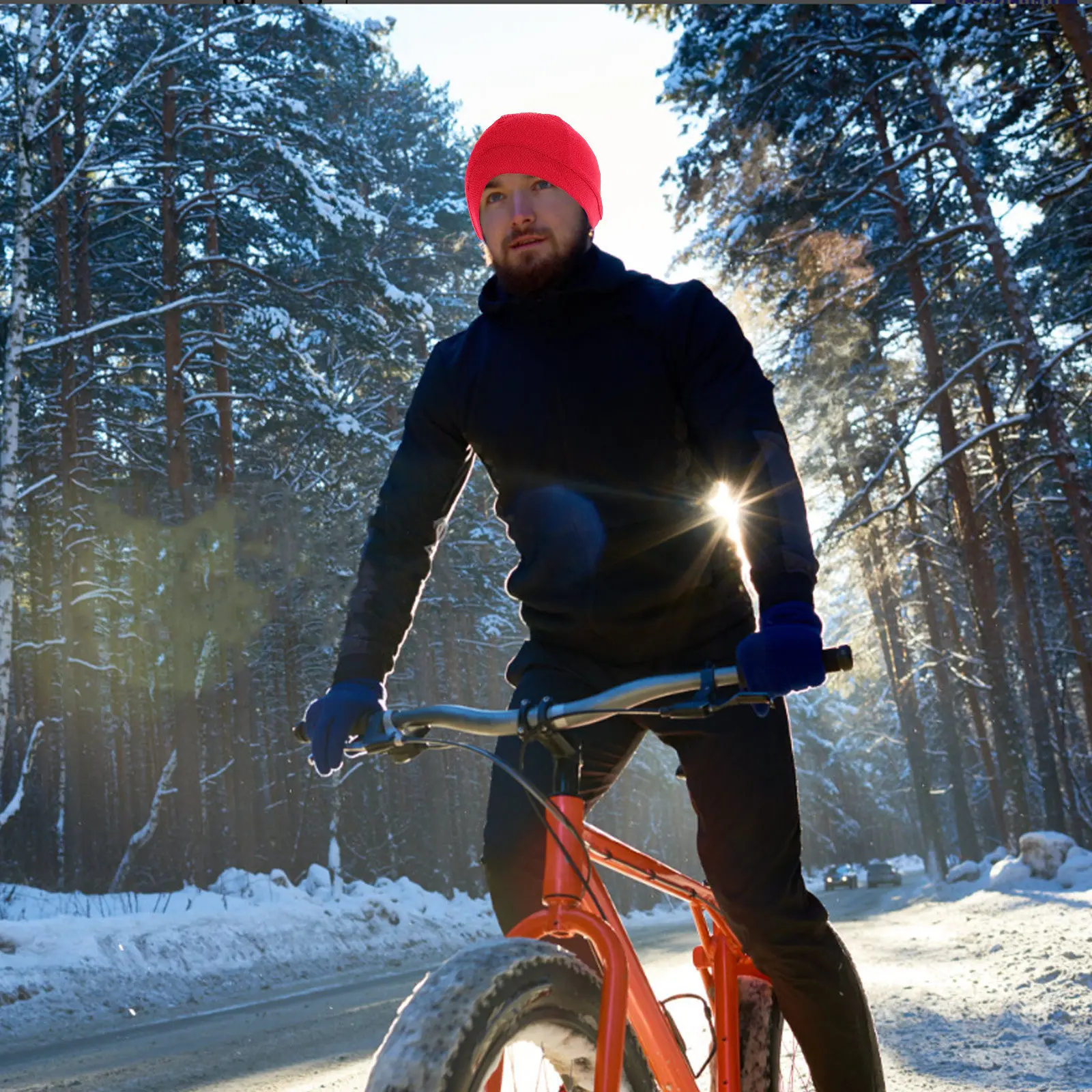 

Комплект из 2 велосипедных кепок: красные сетчатые быстросохнущие дышащие подшлемники для активного отдыха, влагоотводящие спортивные головные уборы для мужчин и женщин