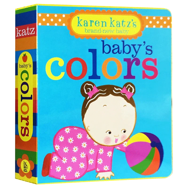 Baby's Colors,Baby Children's books aged 1 2 3, English picture book,9781416998211