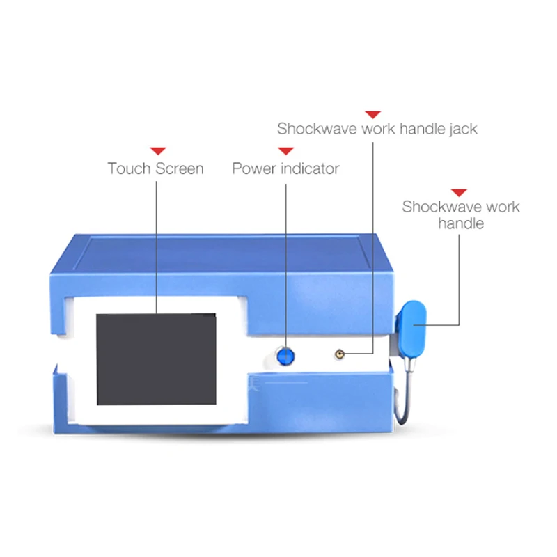 przenośna fizjoterapia falą uderzeniową eswt maszyna do fali uderzeniowej maszyna łagodząca ból ciała
