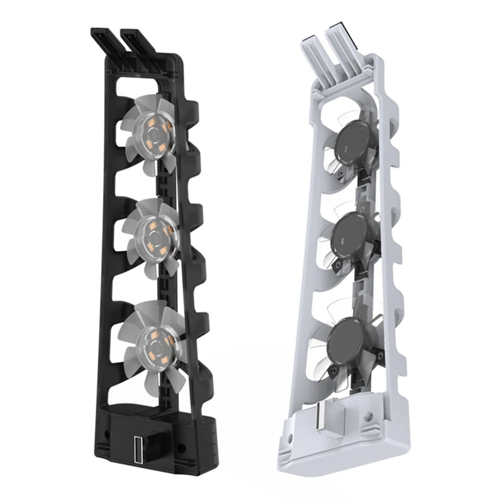 Ventilateur de refroidissement 5500 ± 1100 tr/min, refroidisseur d'air pour Console DC 5V, lumière bleue LED avec Port USB, disque/éditions numériques, mise à niveau des accessoires de jeu