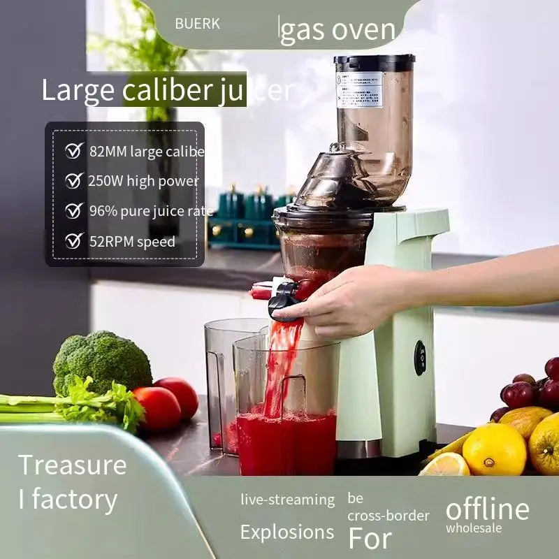 110/240V    соковыжималка шнековая Household slag juice separation small fruit and vegetable portable fresh pure fried juicer