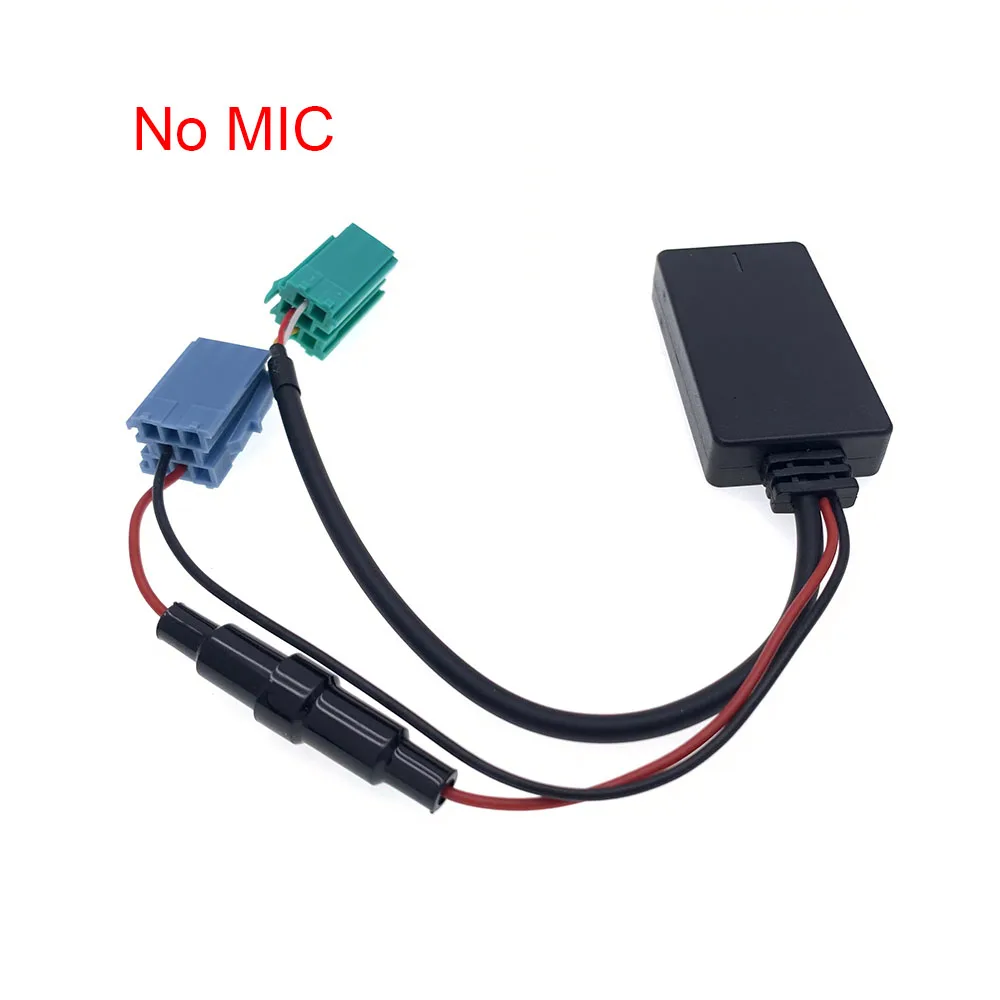 Adaptateur Audio Bluetooth 5 pour Voiture, Mini ISO 6 Broches 8 Broches, Câble AUX pour Renault Clio Espace Espace décennie kMegane Trafic Modus