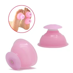 Silicone Vacuum Suction Cup Massager Body Cup Facial Skin Lifting Cupping Therapy Massage For Anti Cellulite Body Slimming Jar