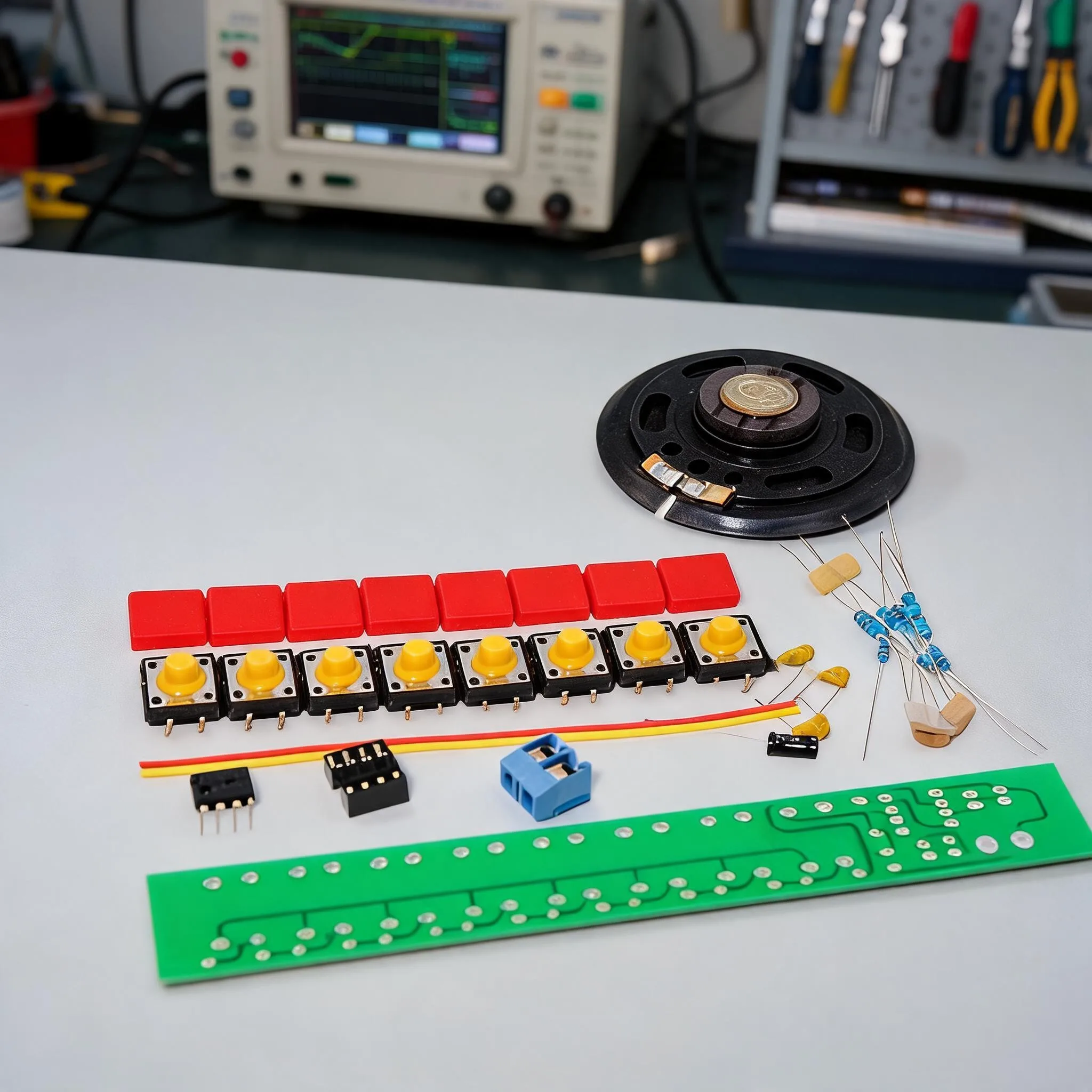 Electric Piano Organ Module Kit For NE555 Component Electronics Electric Piano Organ Module For DIY Solder Kit