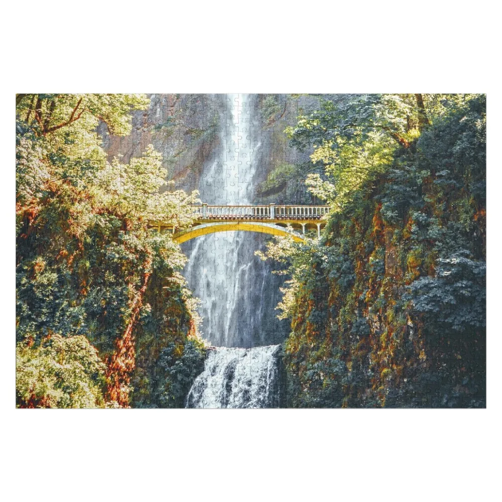 

Пазл Multnomah Falls Oregon Детский деревянный пазл для взрослых Деревянный пазл