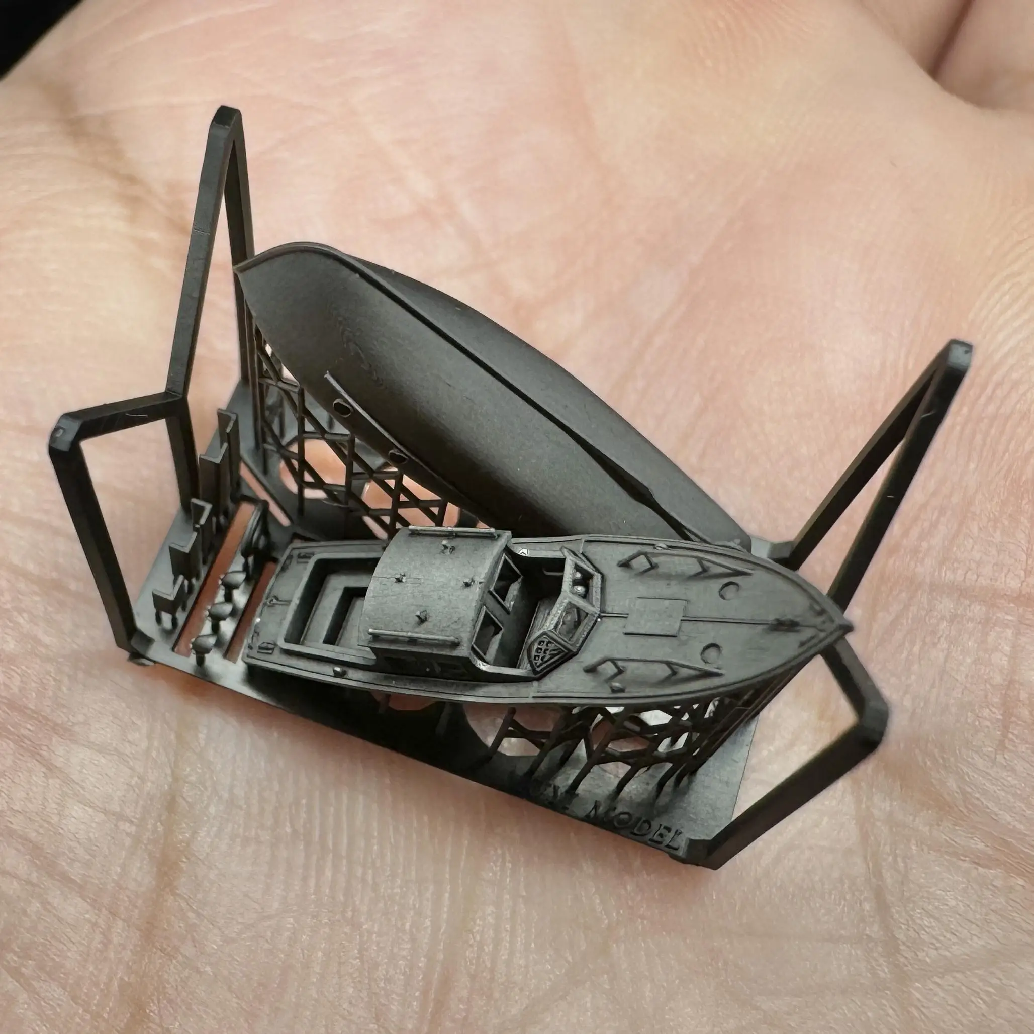 MUYI MODEL STUDIO 1/350 G350034 KRIEGSMARINE PINNACE (TYPE A) 3D-Druck-Kit