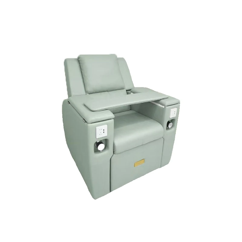 

Регулируемое электрическое кресло-реклайнер для маникюра и педикюра, удобное стеклянное кресло для салонов красоты, наращивания ресниц и ухода за ногами