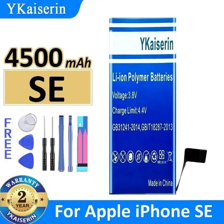 بديل موثوق به 4500 مللي أمبير في الساعة صديق للبيئة لبطارية الهاتف المحمول Apple Iphone SE #2