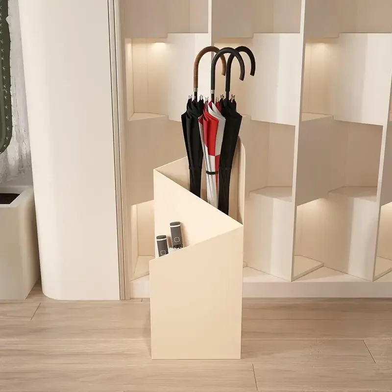 A12 Nordic Household Stand Home Foyer Storage Rack Store Commercial Umbrella Bucket Creative Metal Umbrella