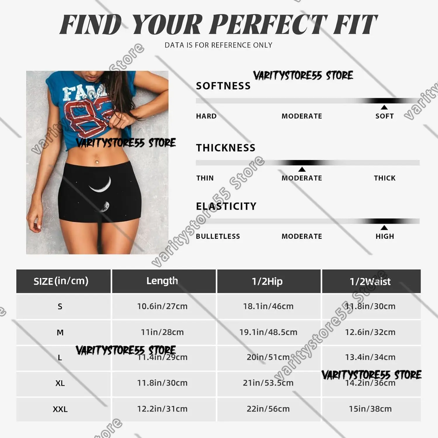 شورت تمرين مراحل القمر للنساء، شورت لراكبي الدراجات اليوغا، سروال ضيق لرفع الأرداف #4