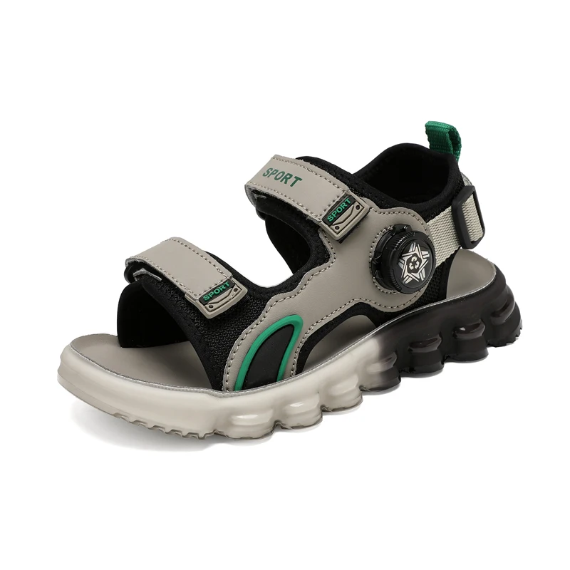 

Summer New Breathable Air Cushion Sandals Kids Sports Casual Shoes Fashion Outdoor Beach Sandals for Teen Boys