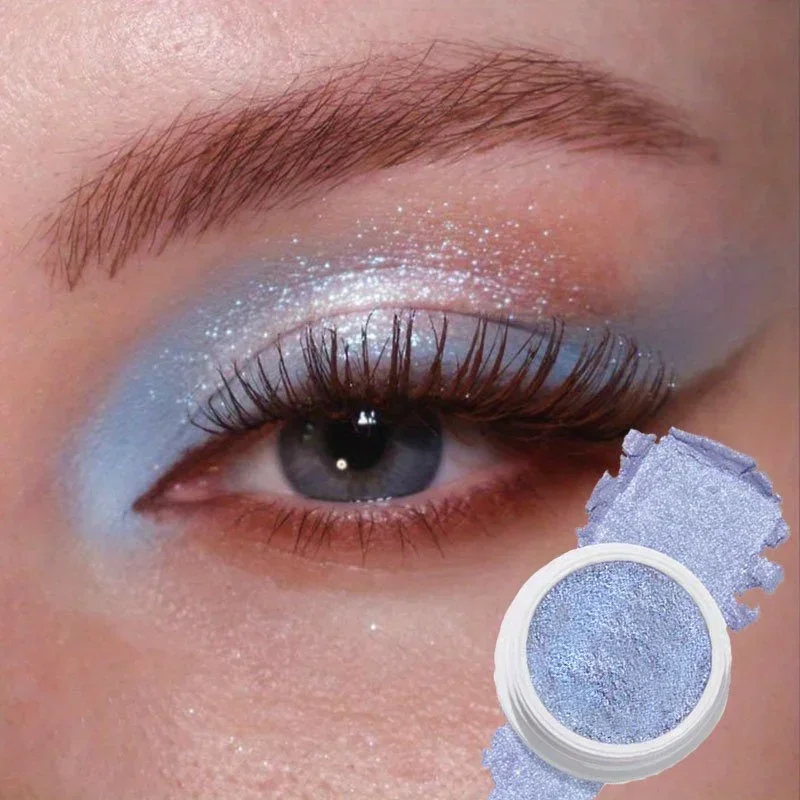Chameleon Pearlescent Eyeshadow Palette Brighten Shiny Glitter Diamond Potato Texture Monochrome Highlighter Eyes Makeup Tools