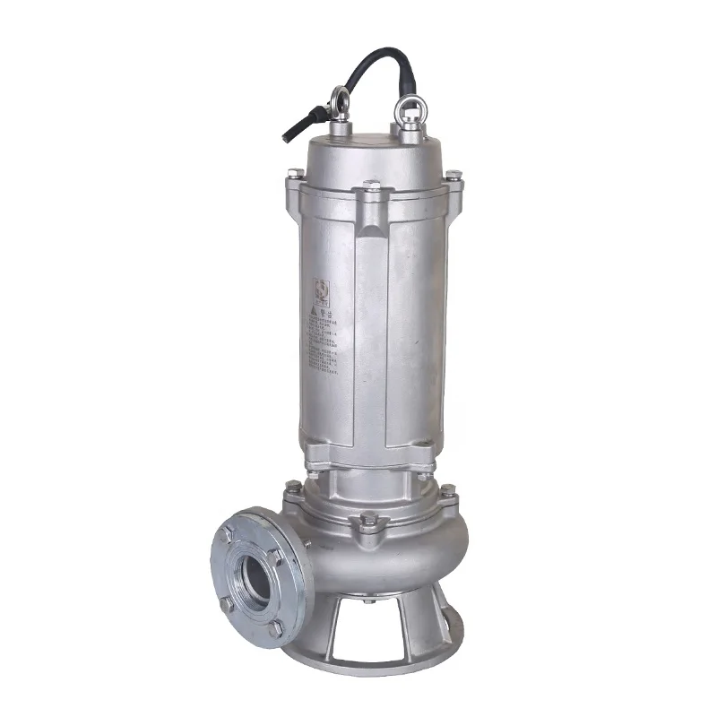 China180w Stainless Steel Liquid Transport Wastewater Treatment Sludge Pump