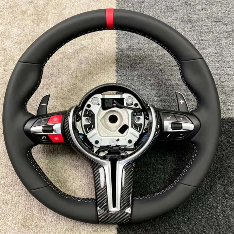 

Customized Microfiber Leather Car Steering Wheel For BMW F30 F10 F15 F36 F01 F20 F22 F25 F31 F32 F11F18 F21 F40 Steering Wheel