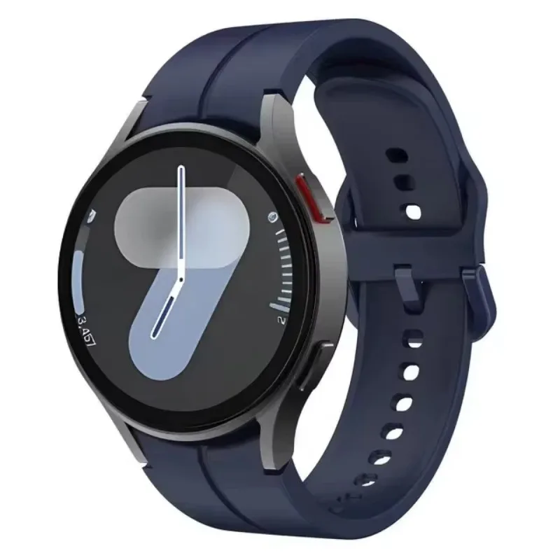 الأصلي سيليكون حزام لساعة سامسونج جالاكسي 7/6/5/4 44 مللي متر 40 مللي متر 5 برو سوار كوريا لساعة جالاكسي 6 4 الكلاسيكية 47 مللي متر 43 مللي متر