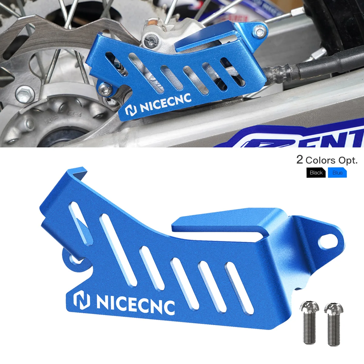 

NiceCNC Rear Brake Caliper Guard Protector For Yamaha YZ 125 250 250F 450F 125X 250X 250FX 450FX WR250F WR450F 2012-2023 2022