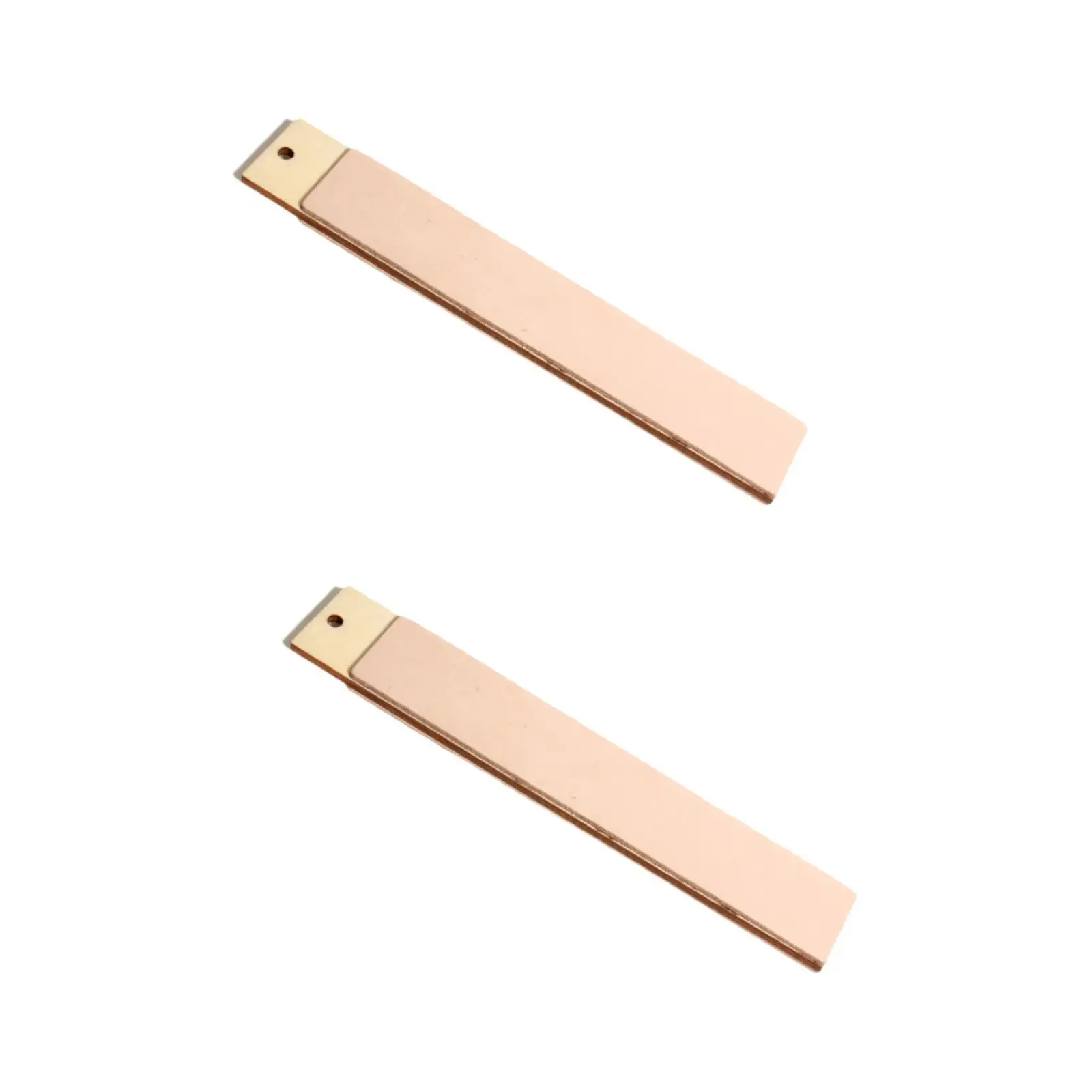 2x Leather Strop Knife Sharpening Shaving for Woodworking Wood Carving