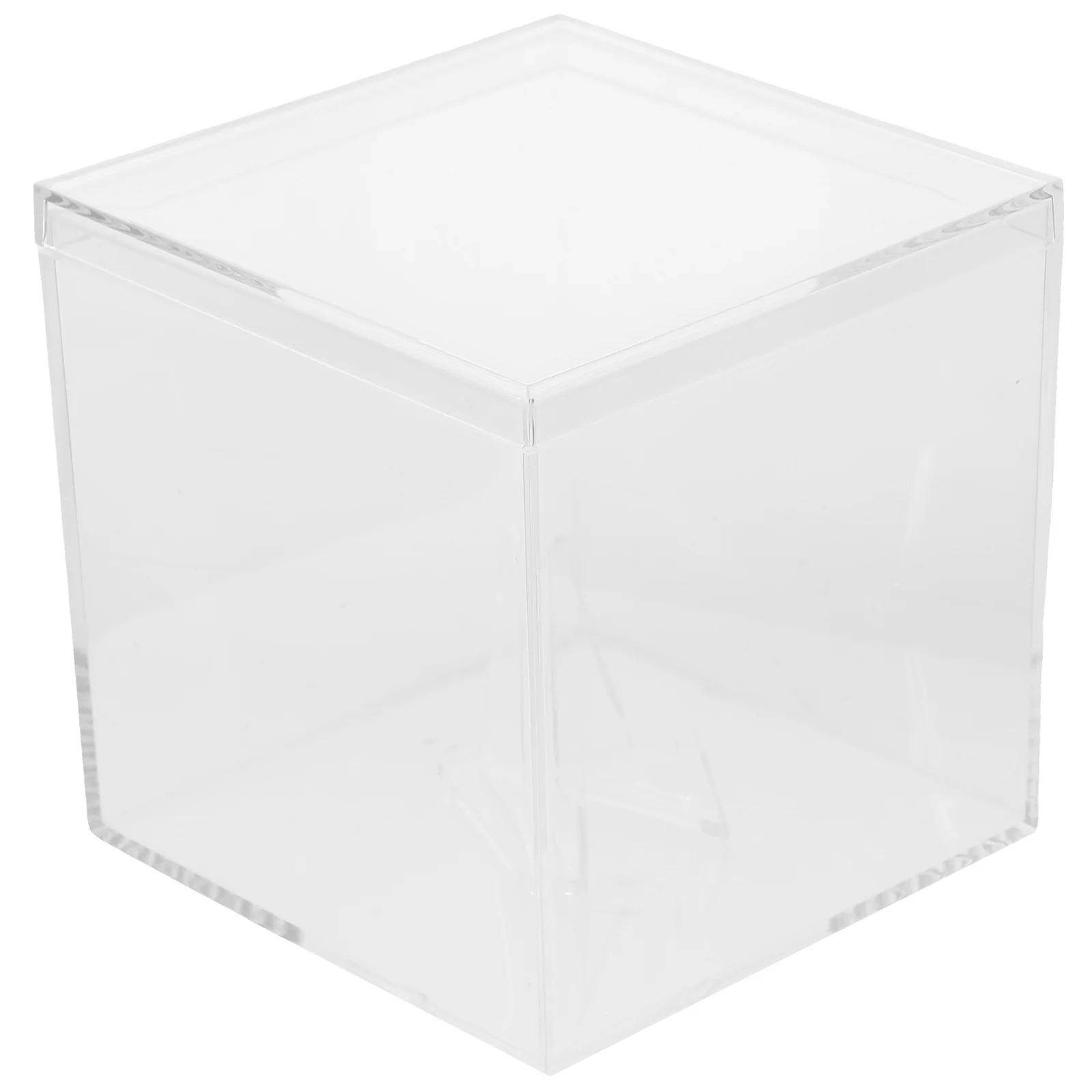 1 قطعة عرض الاكريليك صندوق مجوهرات المنزلية المحمولة أساور خاتم أقراط مجوهرات صندوق خاتم الزخرفية للتخزين #1