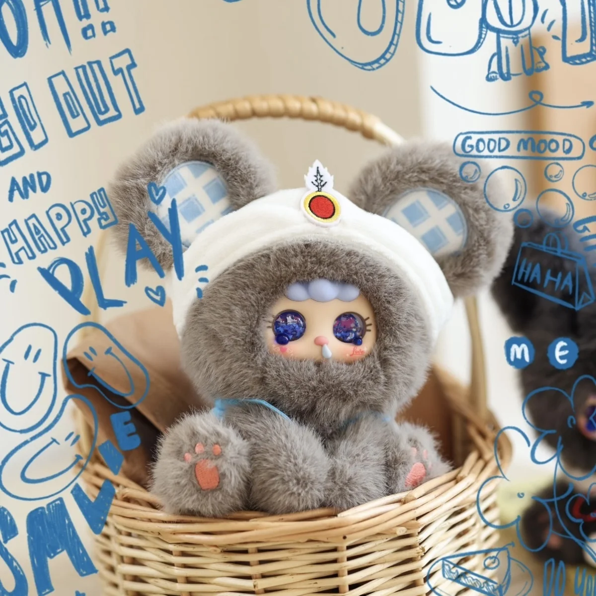 حقيقية ميغو خرافة سلسلة سرية أفخم صندوق أعمى لطيف أفخم الدمى عمل الشكل لعبة العصرية صندوق غامض هدايا فتاة عيد الميلاد #4