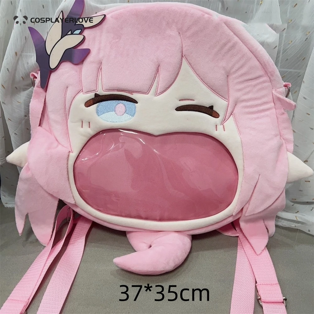 

Honkai Impact 3rd Elysia плюшевая плюшевая маленькая картонная кукла с большим ртом, подарок на день рождения