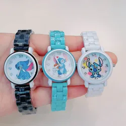 Disney Stitch orologi per bambini per ragazze Cartoon animation bambini donne orologio al quarzo spedizione gratuita regalo scolastico reloj infantil