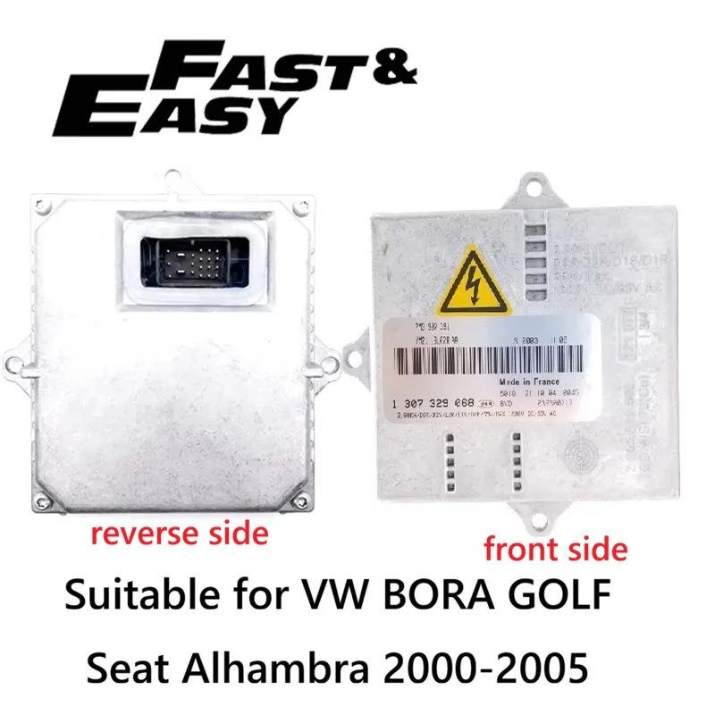 Aftermarket New 1307329068 1 Pcs HID Headlight D1 D2 Ballast Controller Driver Module Computer for VW BORA GOLF Alhambra