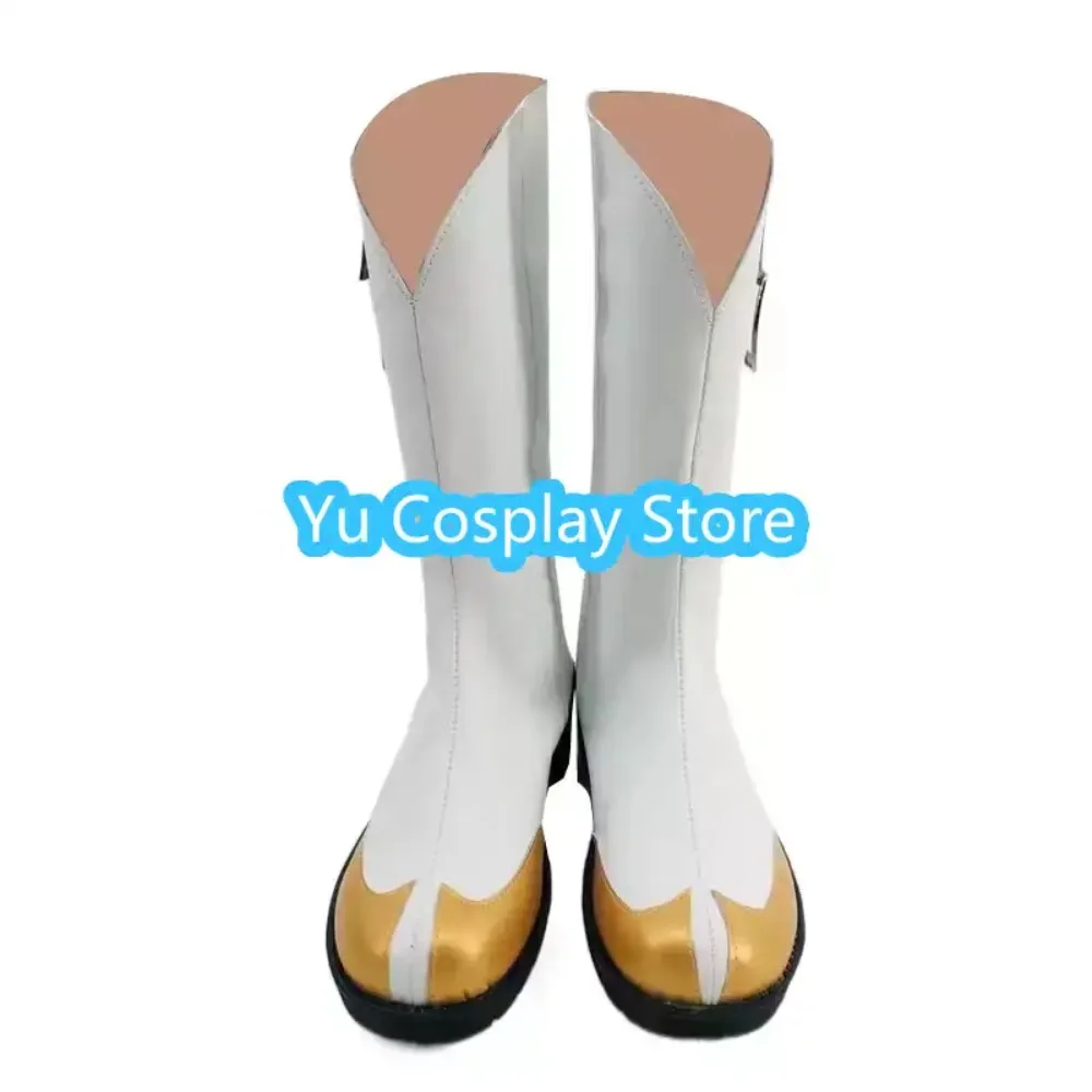Yu Cosplay Store Mushoku Tensei Roxy Migurdia Cosplay Shoes Mage Blue Boots Custom Made Role Play Halloween Shoes - view 6