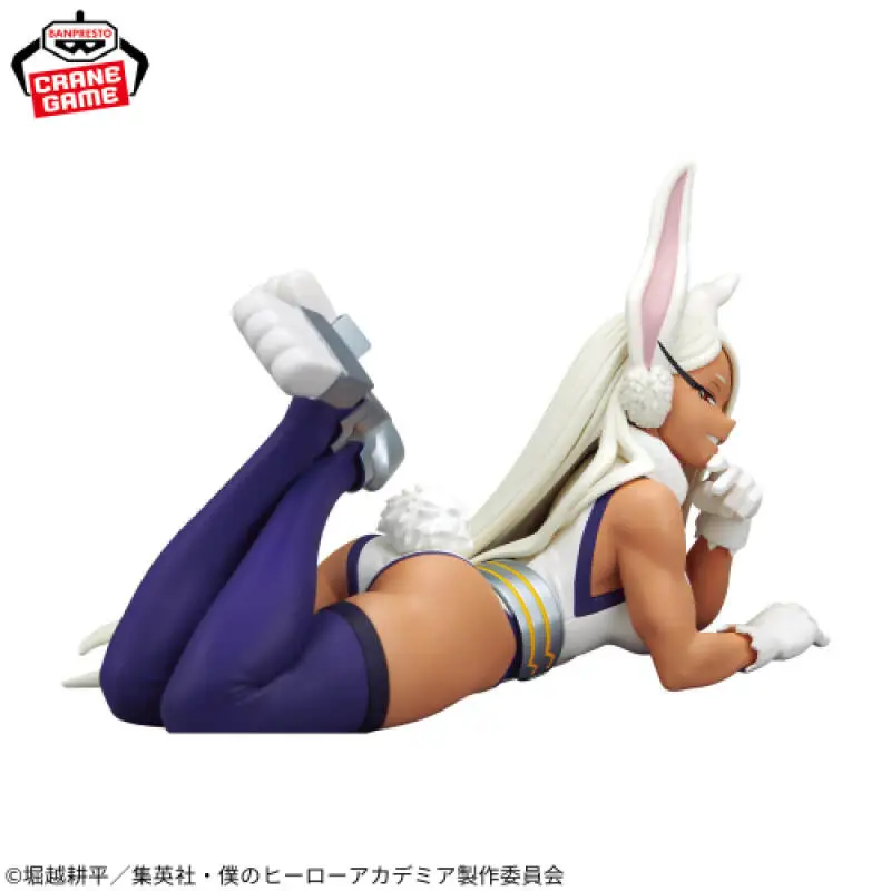 Original Bandai Banpresto My Hero Academia Glitter&glamours Reprint Mirko Anime Action Figures Model Ornaments Toy Gift view 4