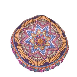 Ethnic Style Cushion Cushion Meditation Sitting on The Ground Cushion Thick Circular Balcony Window Sill Floor Tatami Pedestal