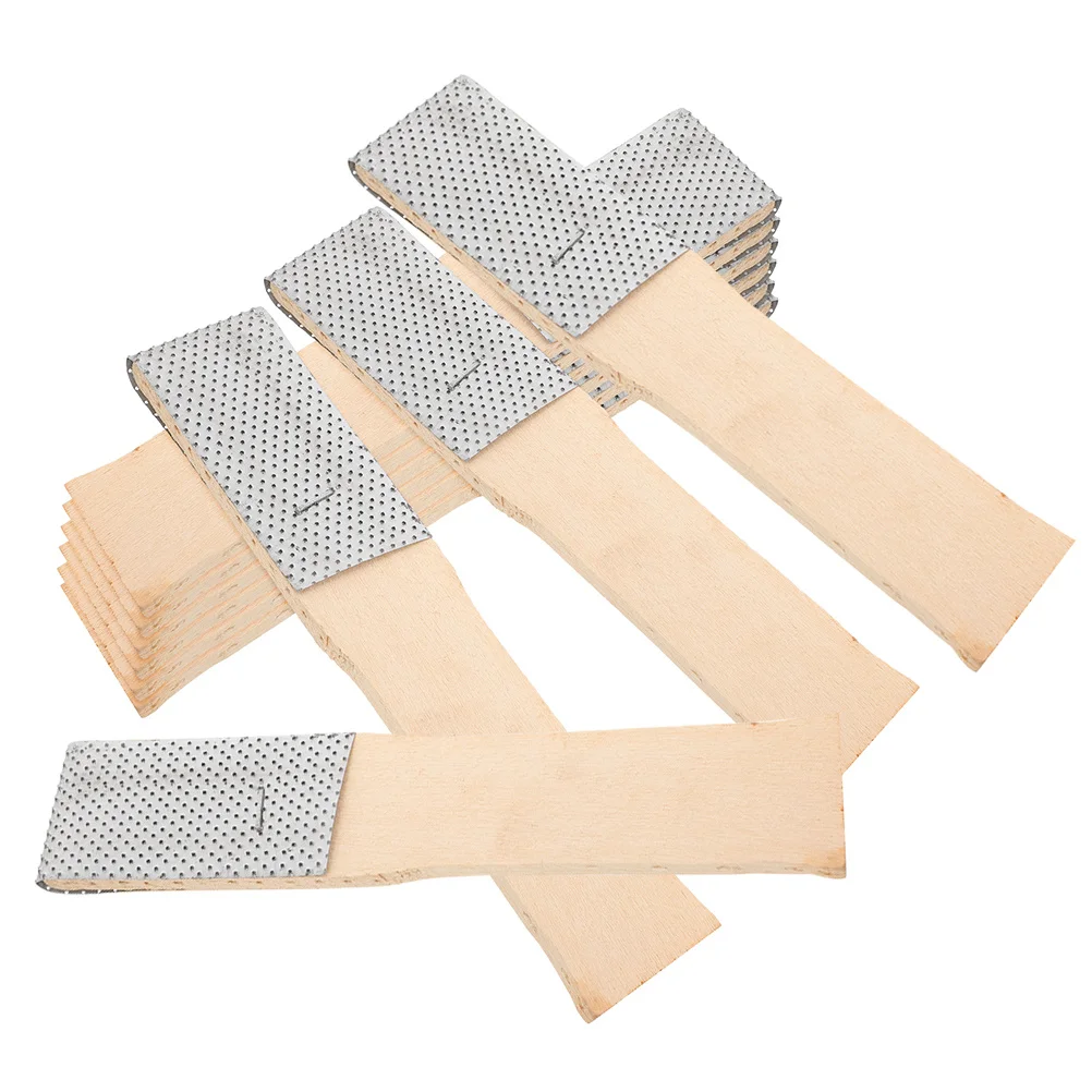 

10pcs Tire Repair Tool For Bike Inner Tube Stainless Steel Wood Rasp File Square Design Bicycle Tyre Metal Rasp Patch Kit Bike
