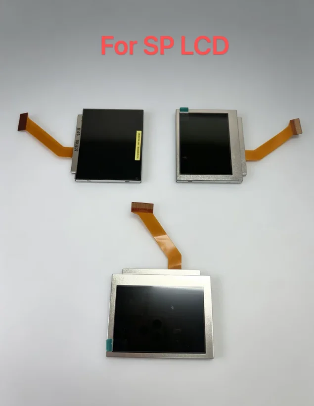 Pantalla LCD IPS nueva original de alta brillo para Gameboy Advance y SP GBASP (tamaño original) 3