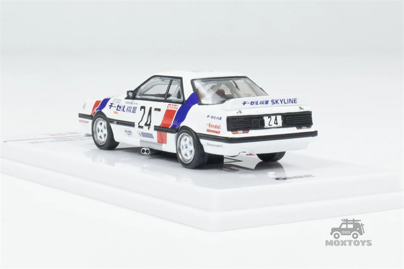 INNO 1:64 SKYLINE GTS-R(HR31) #24 DIESEL KIKI JTC 1988 #24 Diecast Model Car