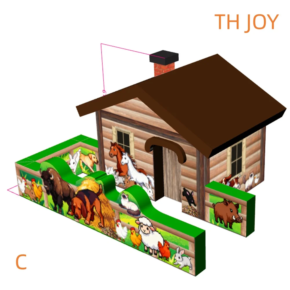 

Быстрый воздушный корабль до двери, надувной дом на ферме, украшение для двора на открытом воздухе, надувной дом для сарая