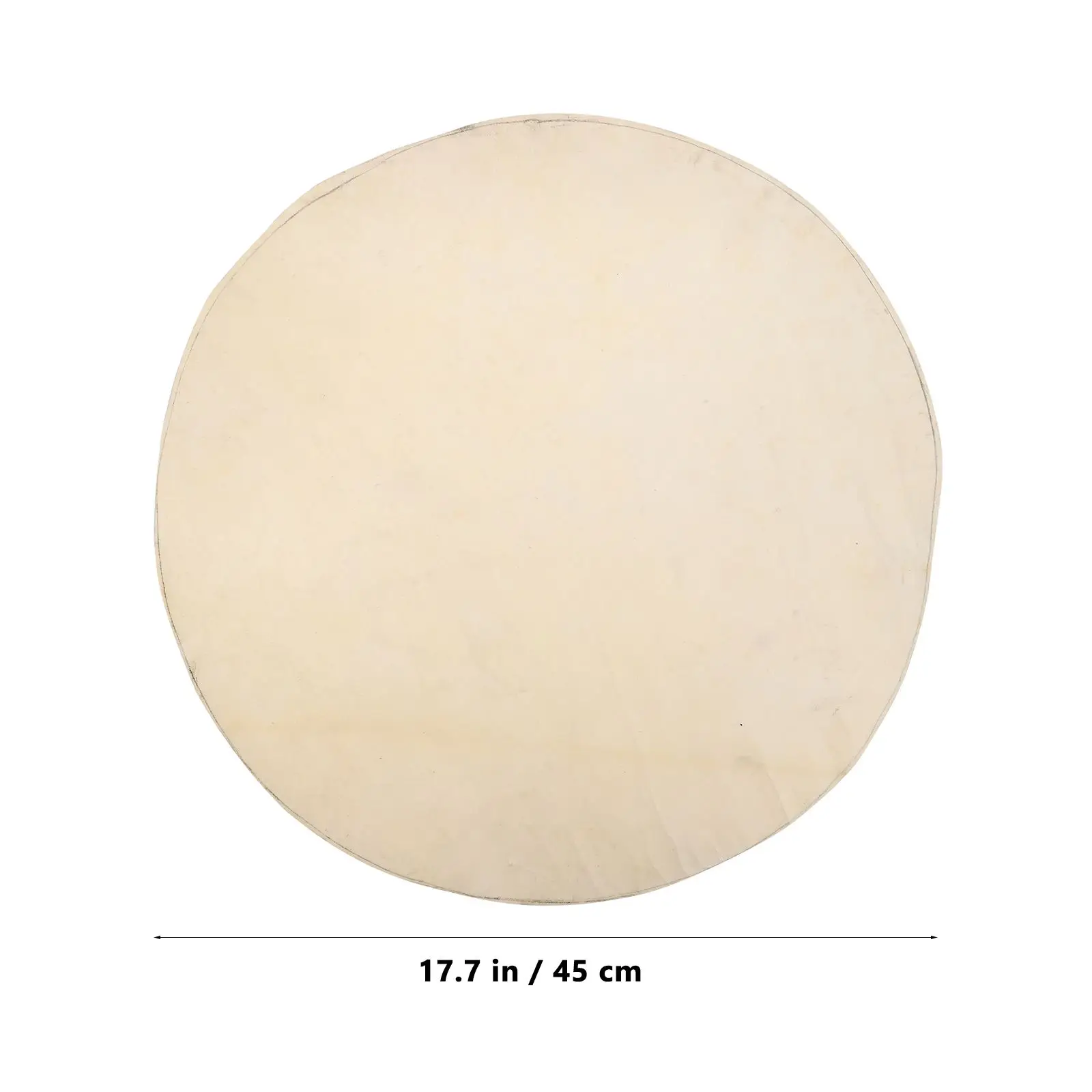 High Quality 45cm Goat Leather Drum Skin For African Drums Snare Drum Head Round Leather Drum Skin Drum Head Replacement - Image 6