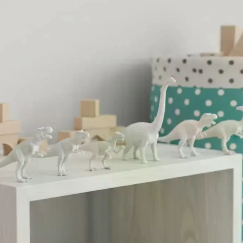 Dinosaur White Embryo Toy Set 1 DIY Paintable Animal Model for Kids Hands On Art Early Education Family Craft ProjectHot Sale