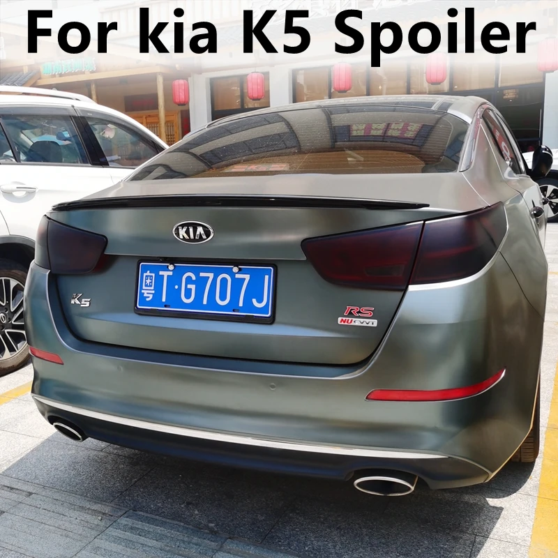 Per KIA K5 Optima Spoiler 2014 2015 materiale ABS di alta qualità auto ala posteriore Primer colore Spoiler posteriore