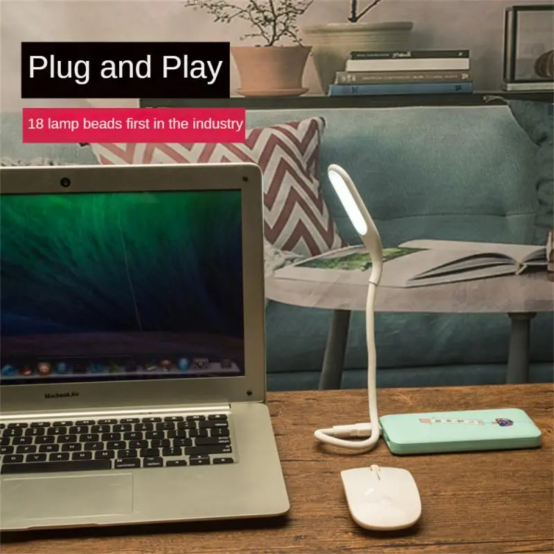 Eye Protection Led Light Directly Plugged Into Usb Three-gear Dimming Night Light Portable Charging Dormitory Usb Night Light