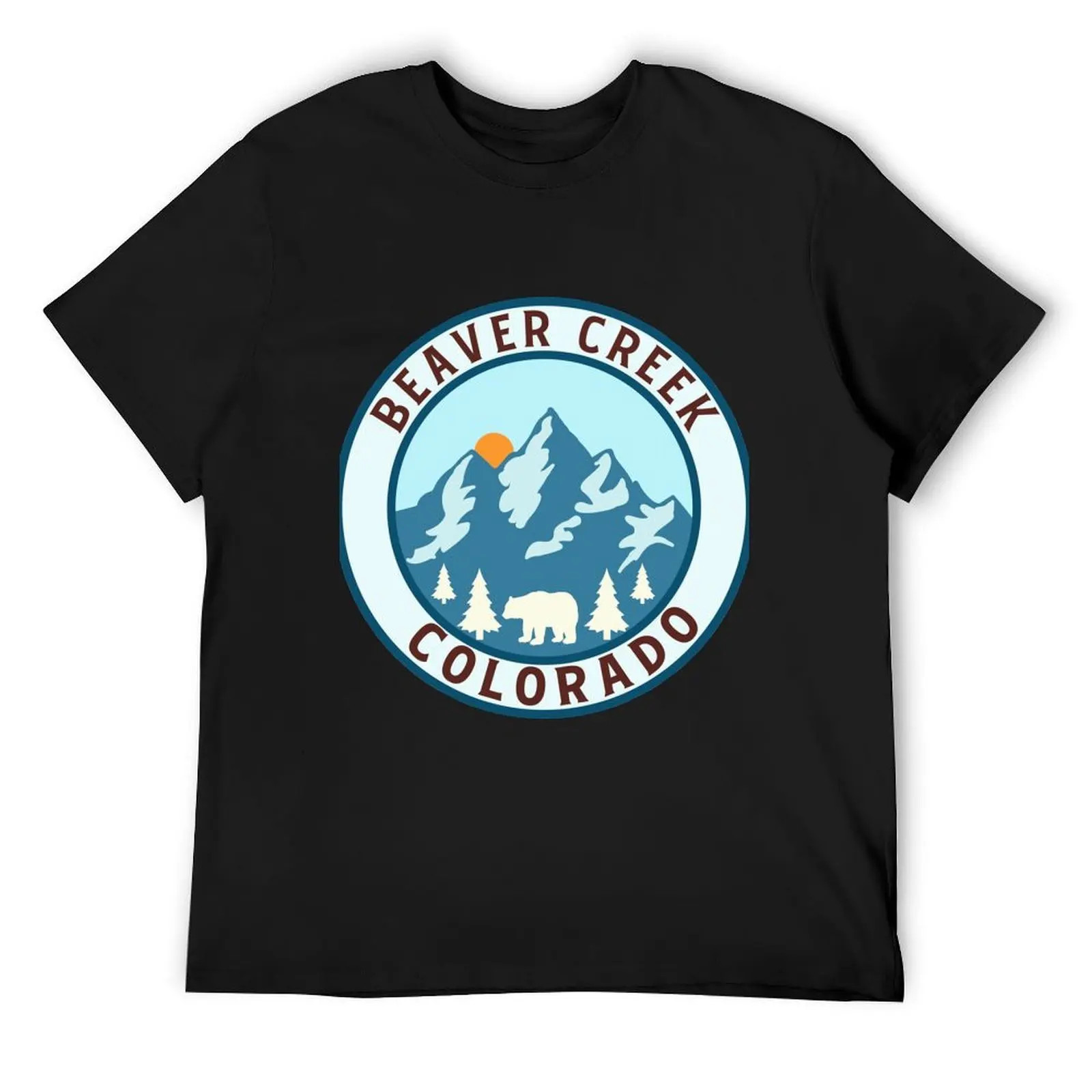 

Beaver creek colorado T-Shirt summer clothes summer top oversizeds cotton graphic tees mens graphic t-shirts pack