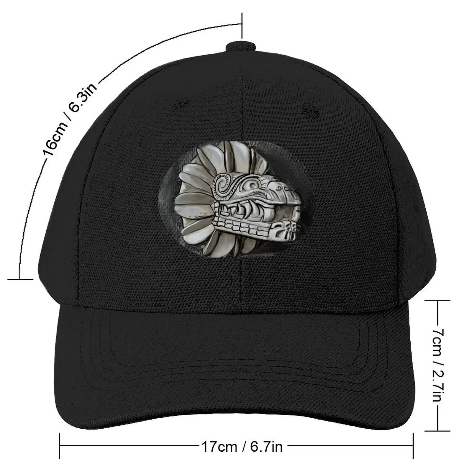 Feathered Serpent Quetzalcoatl Baseball Cap Luxury Hat Thermal Visor Women's 2025 Men's