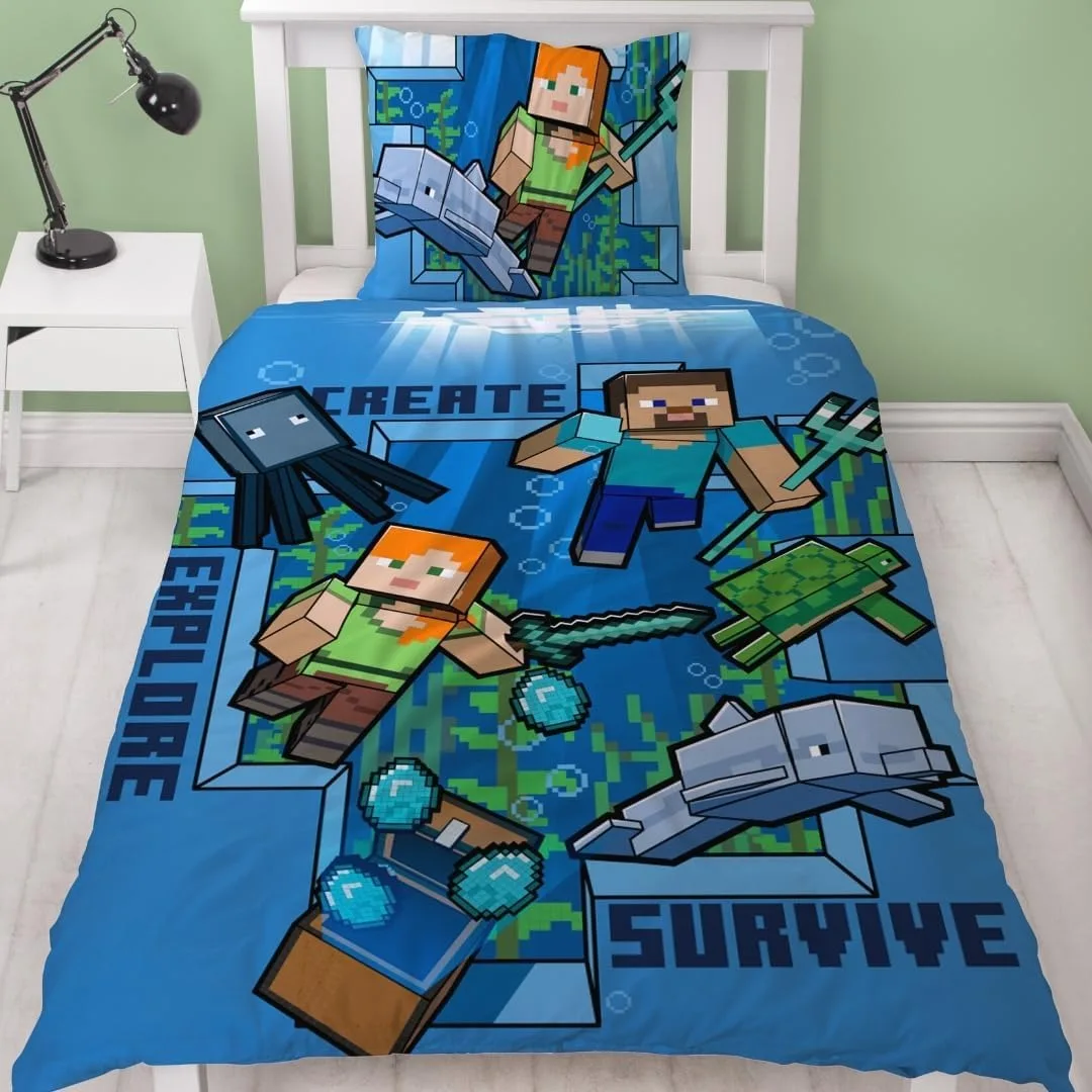 Hot Sale B-Roblox Game Bedding Set,Girls Adult Single Twin Queen Size,Duvet Cover Pillowcase Bedding