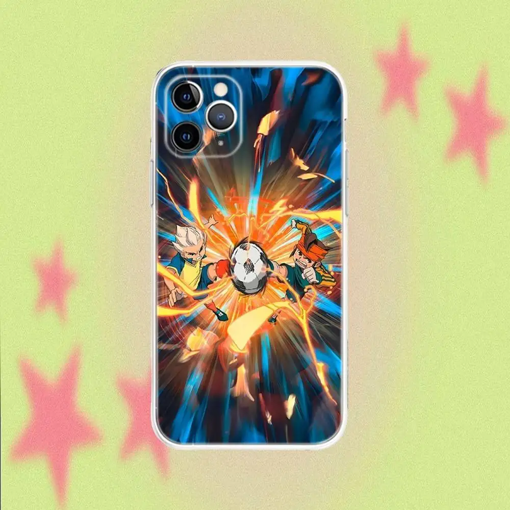 حافظة هاتف كرة القدم I-InazumaS Eleven 11 لهواتف iPhone 17,16,15,14,13,12,11 Pro,Max,Plus,Air,X,XS,XR,SE,Mini شفافة ناعمة #4