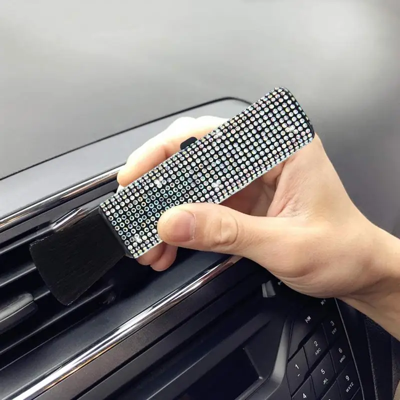 Car Detailing Brush Car Cleaning Accessories Detailing Brush Multi-Functional Car Care Tool For Car Interior Exterior And Wheels