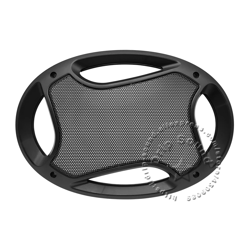 ل 6 "x 9" 6x9 بوصة مكبر صوت للسيارة تحويل صافي غطاء الزخرفية دائرة شبكة معدنية مصبغة حماية # 6