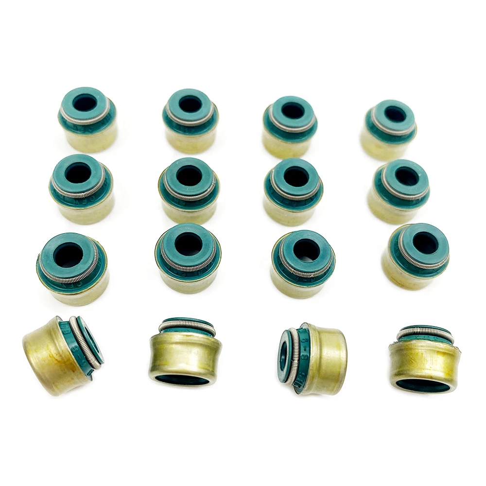 Engine Valve Stem Oil Seal Kit For Buick Excelle 1.8L Cadillac Chevrolet Aveo Daewoo Opel Vectra Leganza 90410741 Auto Car Parts