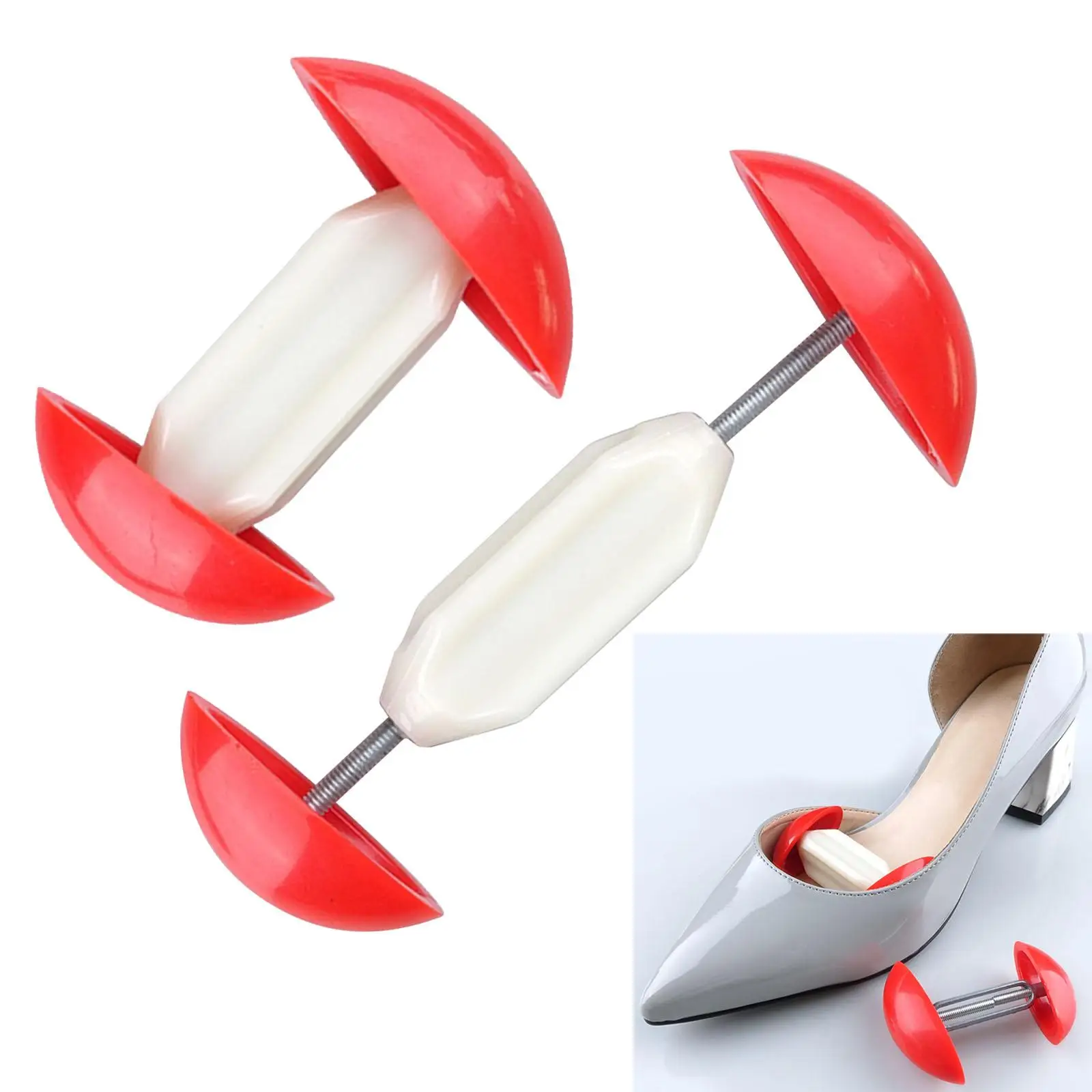 

2 Stretcher Plastic Stays Shaper Stereotypes Adjustable Simple Widen Tools Expander Width Extender for Boots/ High Heels