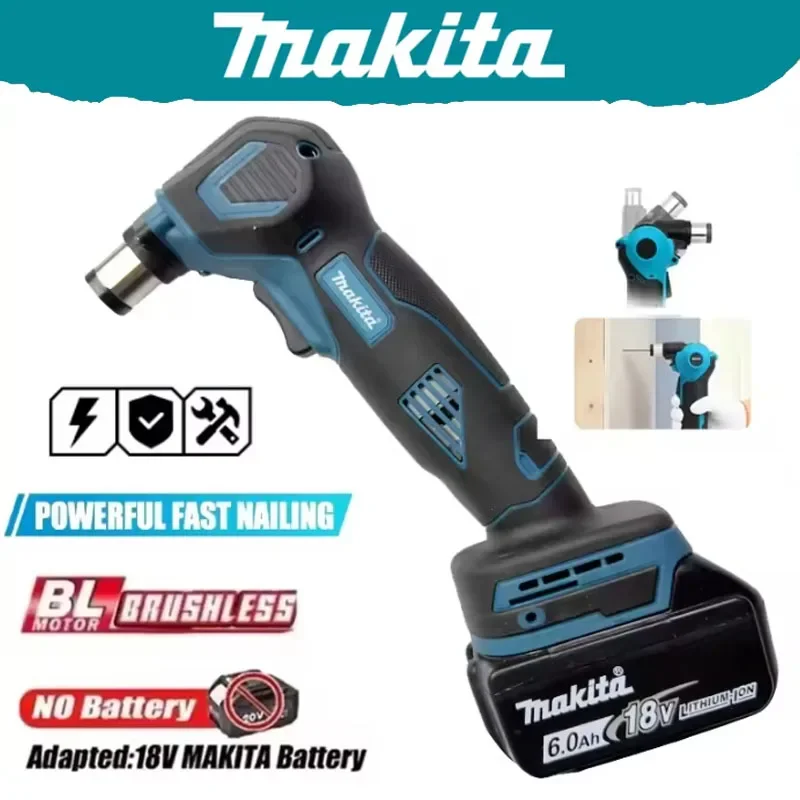 

Аккумуляторный электрический гвоздезабиватель Makita (19000 об/мин) для 18В аккумуляторов, ручной электроинструмент