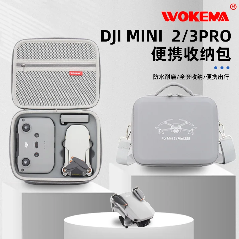 Per DJI Mini 2/Mini2 SE/Mini 4K custodia rigida EVA Storage Bag batteria Drone scatola di controllo remoto borsa da viaggio protettiva